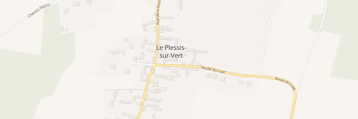 Plan du 3 Rte du Luat à Vert-en-Drouais