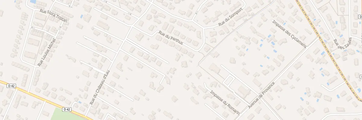 Plan du 30Q Rue du Château d’Eau à La Salvetat-Saint-Gilles
