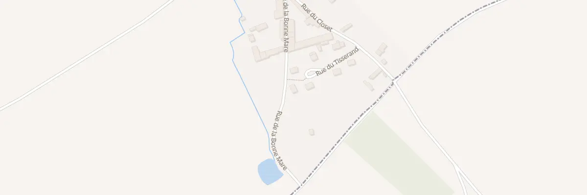 Plan du 4 Rue de la Bonne Mare à Saint-Germain-de-Fresney