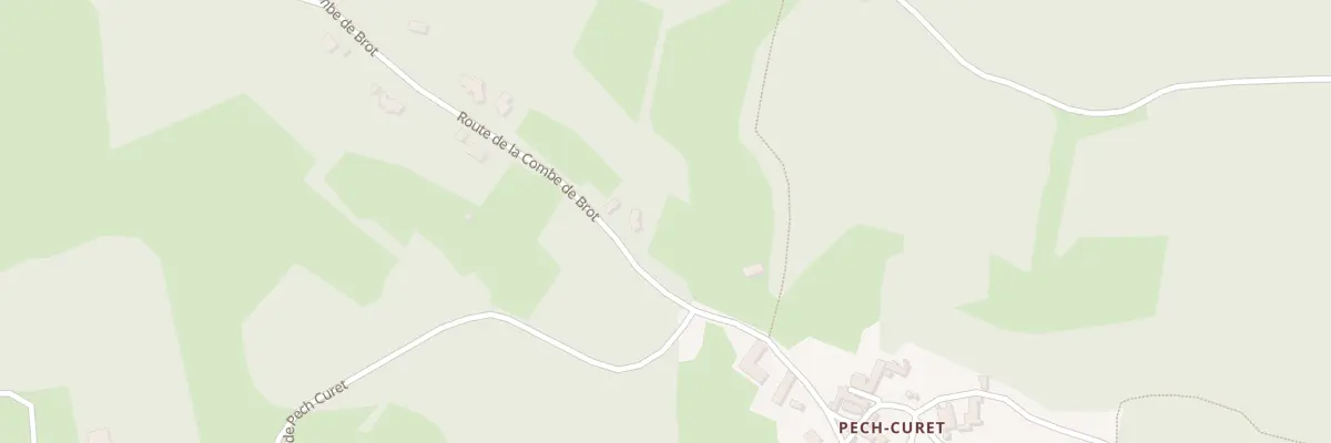 Plan du 70 Rte de la Combe de Brot à Salviac