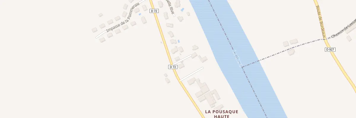 Plan du 1 Imp du Tarn à Albefeuille-Lagarde