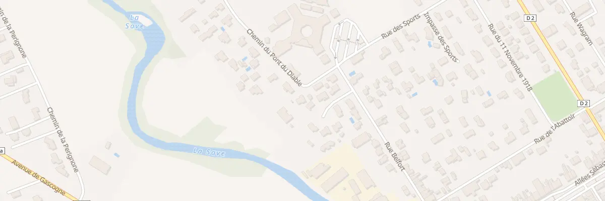 Plan du 5 Che du Pont du Diable à Grenade