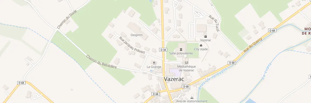 Plan du 17 Rue du Pays de Serres à Vazerac