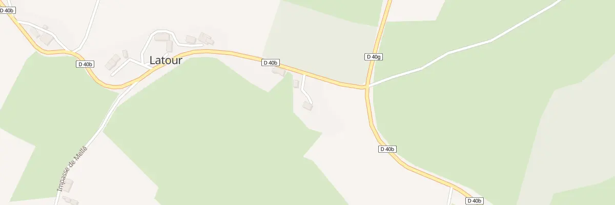 Plan du 5002F Campourras à Latour