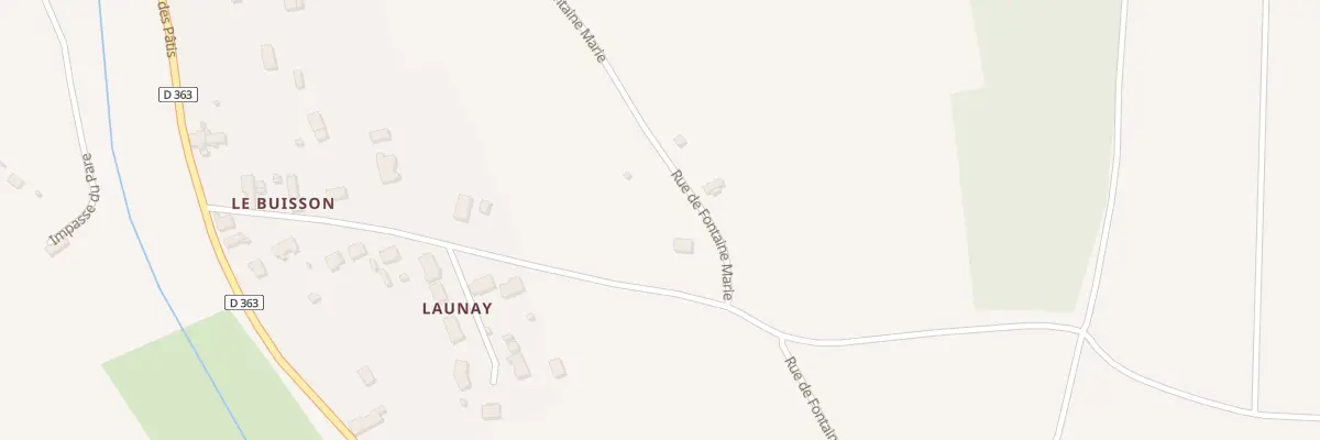 Plan du 11 Rue du Buisson à Cloyes-les-Trois-Rivières