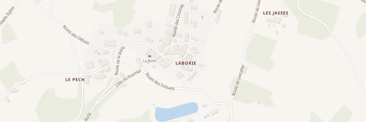 Plan du 13 L’Enclos de Laborie à Saint-Aubin-de-Nabirat