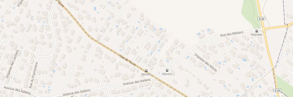 Plan du 8 Rue de Taure à Plaisance-du-Touch