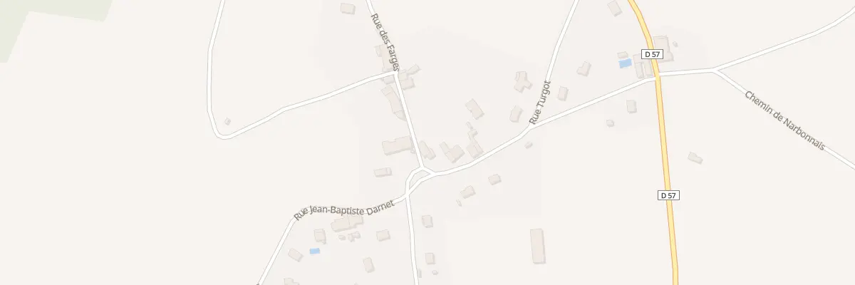 Plan du 2 Rue des Farges au Vigen