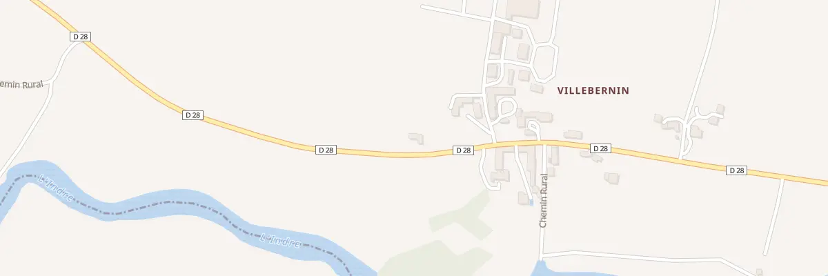 Plan du 14 Villebernin à Palluau-sur-Indre