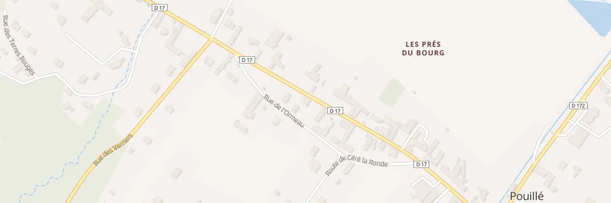 Plan du 21 Rue de la Liberté à Pouillé