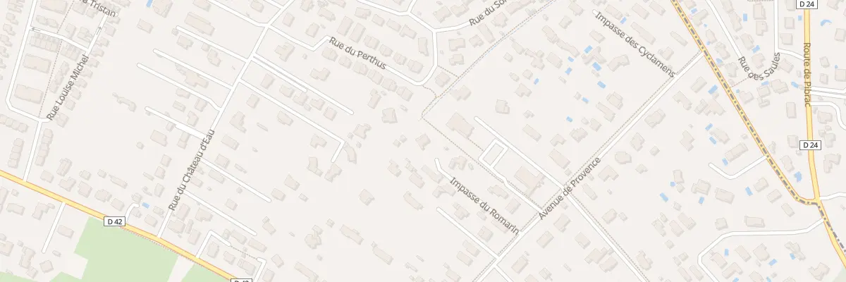 Plan du 3 Imp du Romarin à La Salvetat-Saint-Gilles