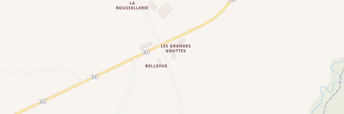 Plan du 5208 Les Grandes Gouttes à Saint-Léger-Magnazeix
