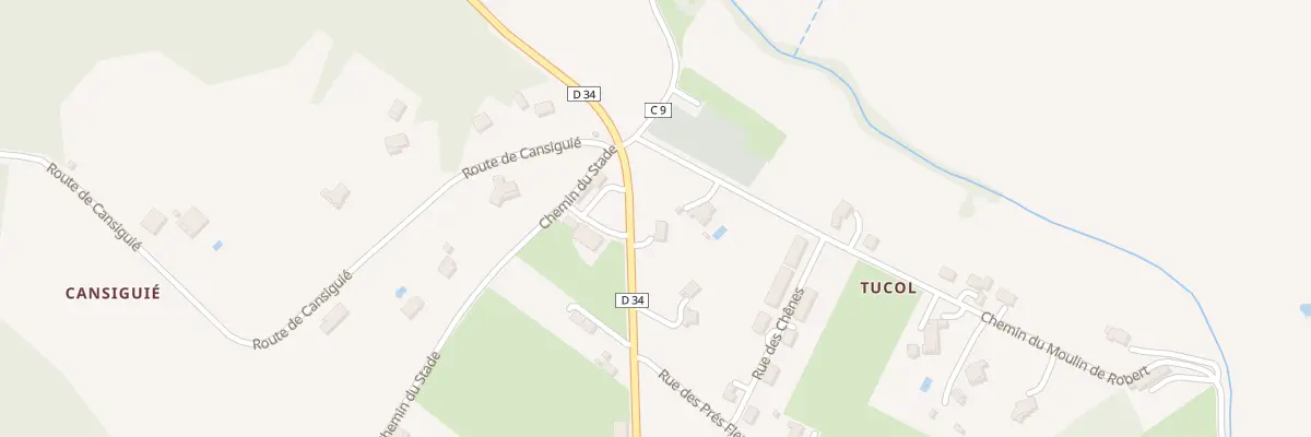 Plan du 4 Rue du Pays de Serres à Vazerac