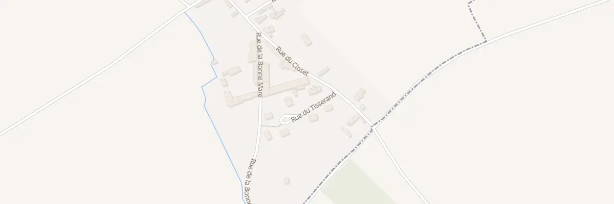 Plan du 5 Rue du Closet à Saint-Germain-de-Fresney