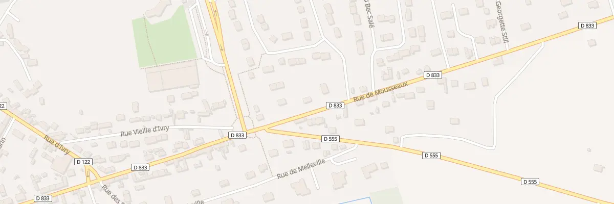 Plan du 35 Rue de Mousseaux à Saint-André-de-l’Eure