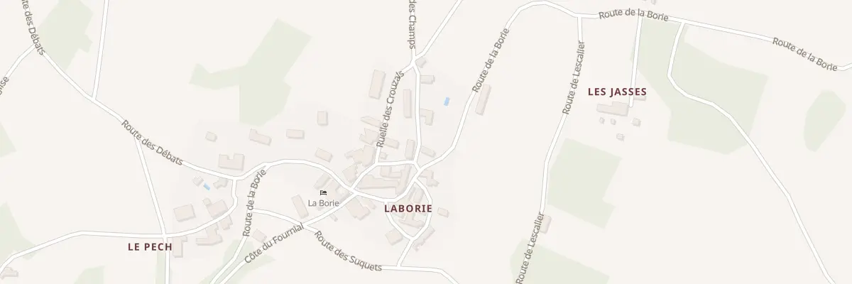 Plan du 17 L’Enclos de Laborie à Saint-Aubin-de-Nabirat