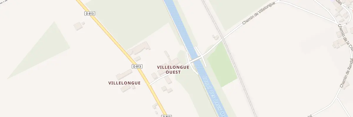 Plan du 552 Che de Villelonge à Canals