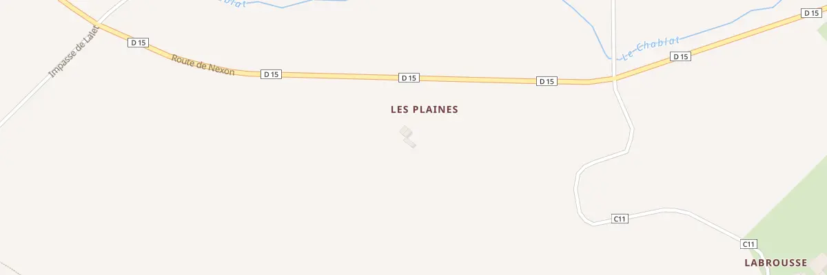Plan du 5105 Les Champs Est à Saint-Jean-Ligoure