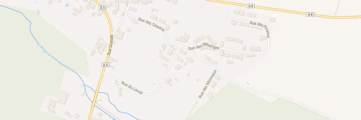 Plan du 22 Rue du Lavoir à Cloyes-les-Trois-Rivières