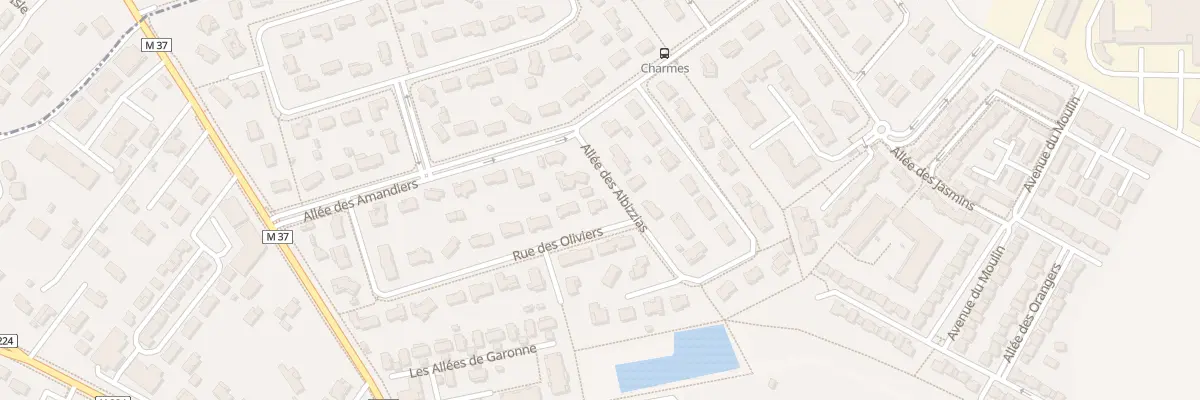 Plan du 19 Rue des Oliviers à Mondonville