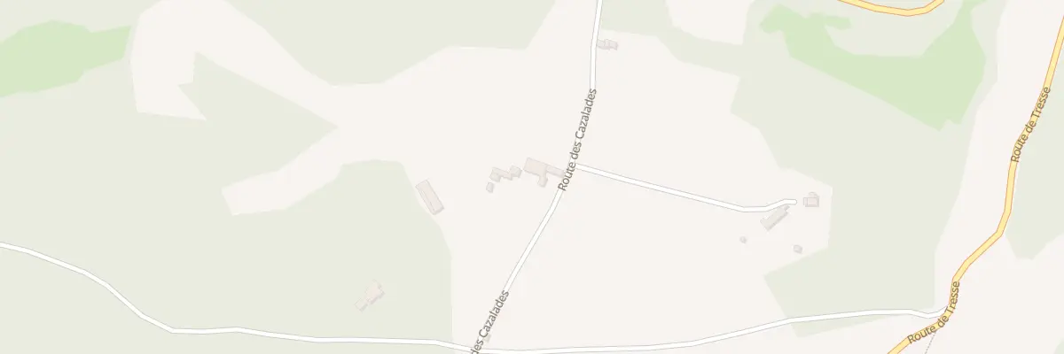 Plan du 1277 Rte des Cazalades à Saint-Médard