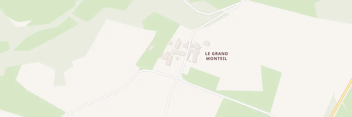 Plan du 5702 Le Grand Monteil à Châteauponsac
