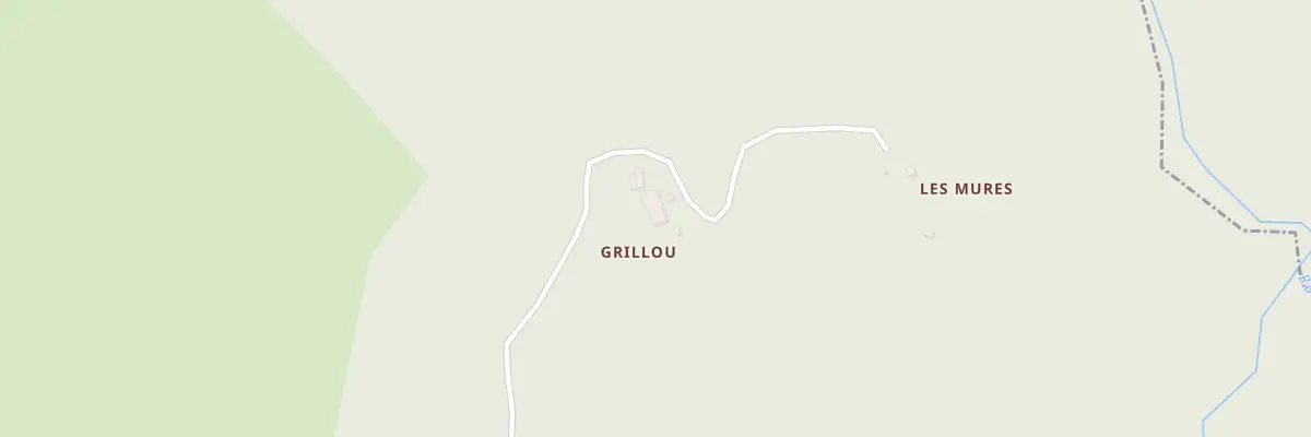 Plan du 186 Grillou à Rimont