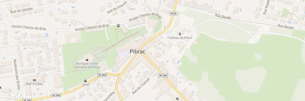 Plan du 9 Rue Principale à Pibrac