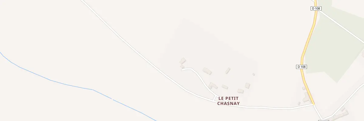 Plan du 12 Petit Chasnay à Blandainville