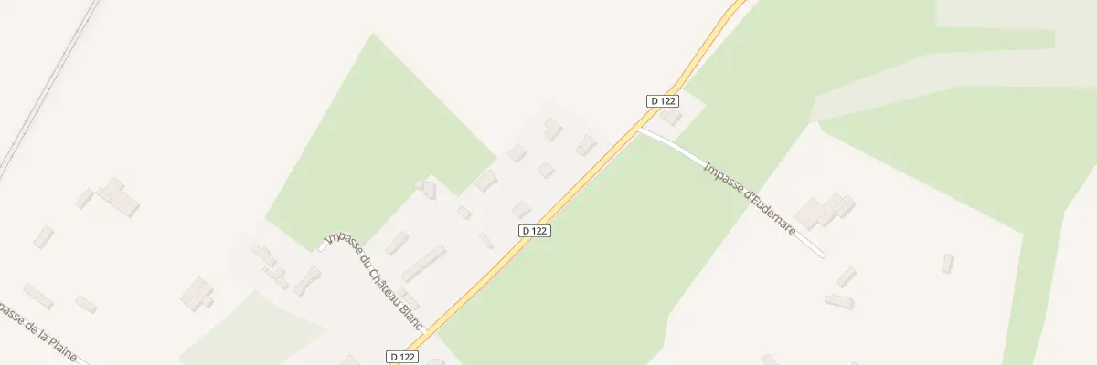 Plan du 1008 Rte de Saint Aubin à Vieux-Manoir