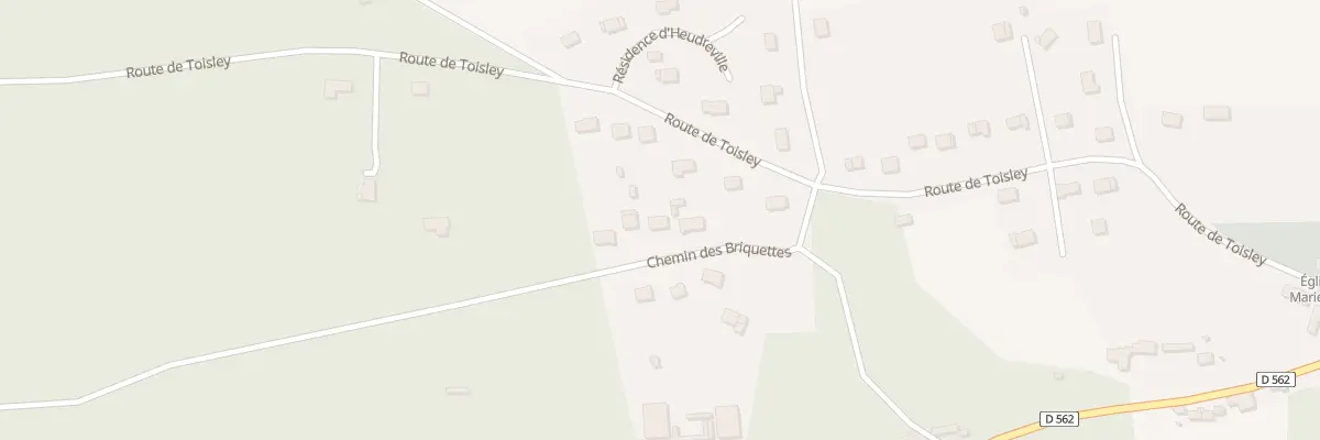 Plan du 9001 Che des Briquettes à Mesnil-sur-l’Estrée
