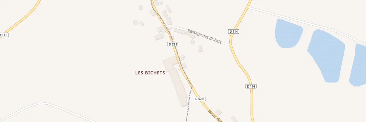 Plan du 5399 Les Bichets à Juillac