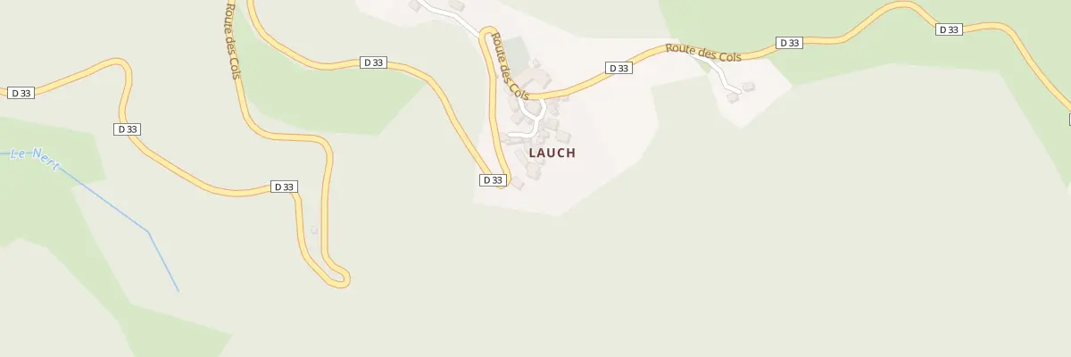 Plan du 45 Le Lauch à Rivèrenert