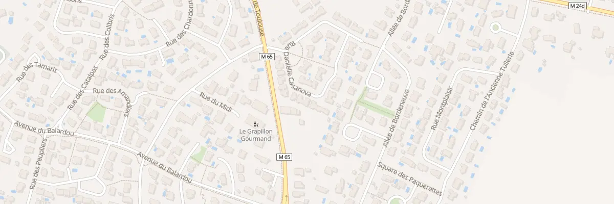 Plan du 18 Rue Danielle Cazanova à Pibrac