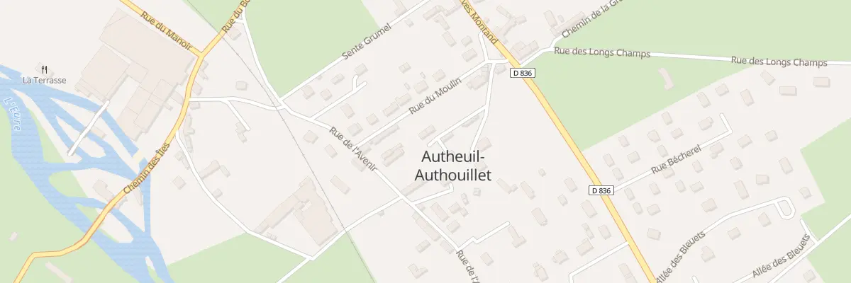 Plan du 4 Sen Beaudinette à Autheuil-Authouillet
