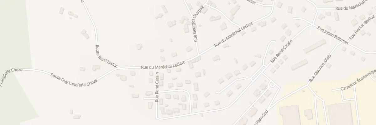 Plan du 21 Rue du Maréchal Leclerc à Terrasson-Lavilledieu