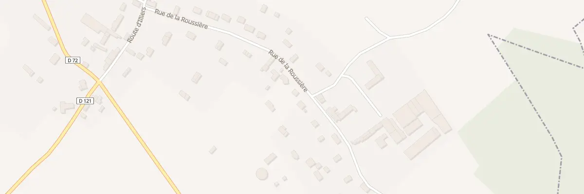 Plan du 20B Rue de la Roussiere à Lignerolles