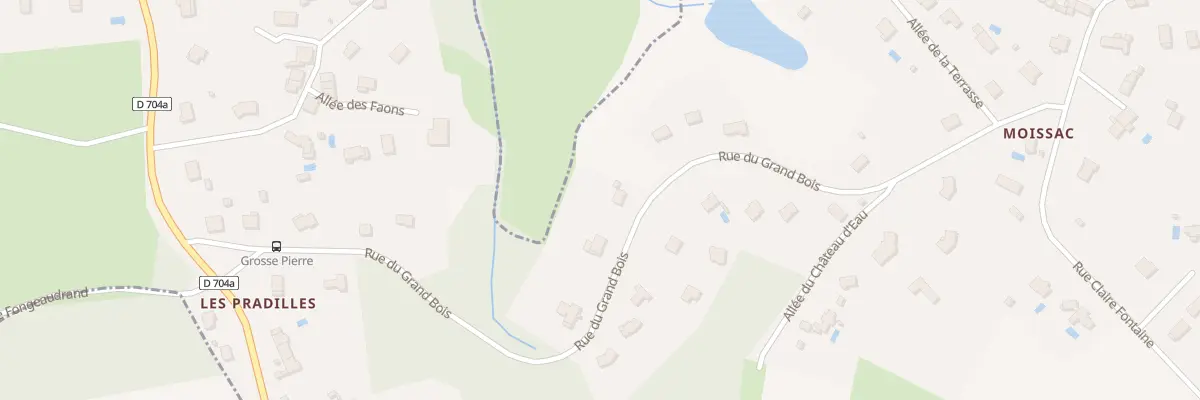 Plan du 22 Rue du Grand Bois à Feytiat