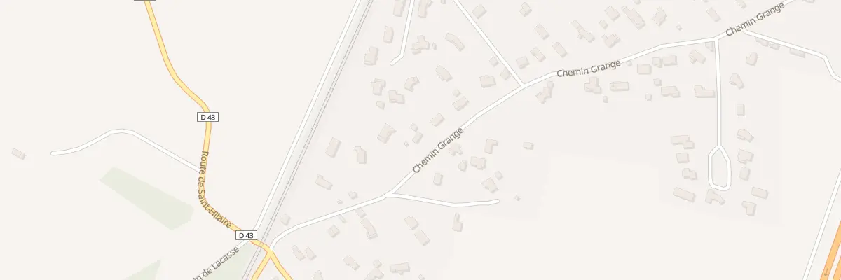 Plan du 5 Che Grange à Bagiry