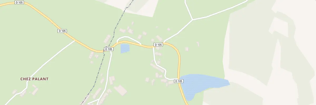 Plan du 25 Les Plaignes à Cromac