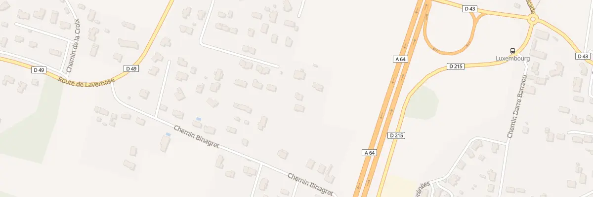 Plan du 33 Che Binagret au Fauga