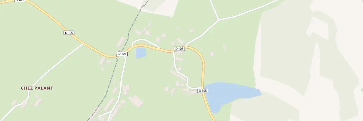 Plan du 24 Les Plaignes à Cromac
