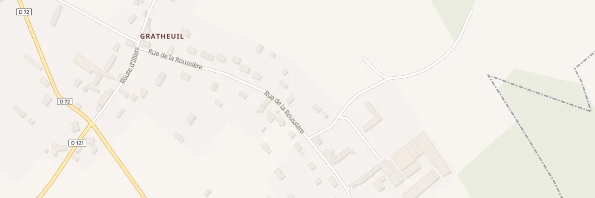 Plan du 15 Rue de la Roussiere à Lignerolles
