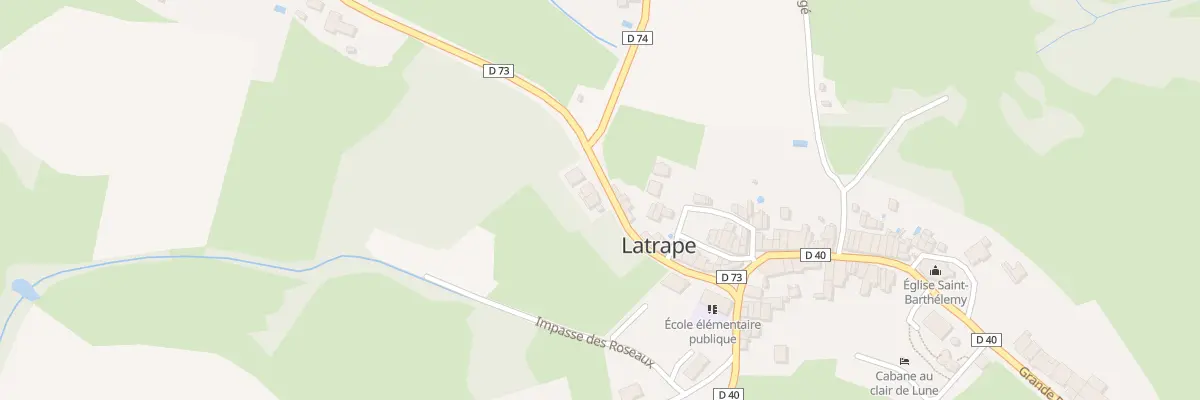 Plan du 4 Rue Grand Rue à Latrape