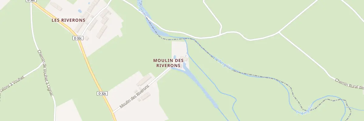 Plan du 5040 Moulin des Riverons à Dunet