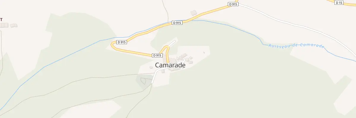 Plan du 65 Lavielle à Camarade