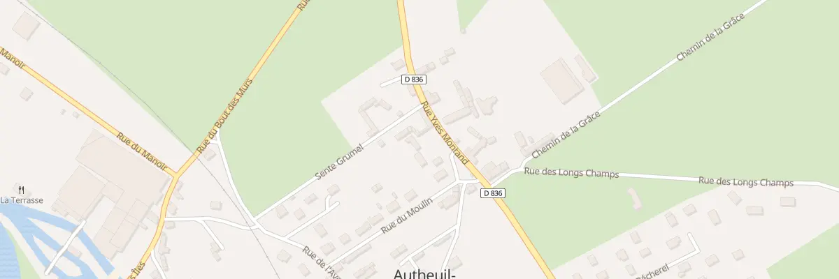 Plan du 78 Rue Yves Montand à Autheuil-Authouillet