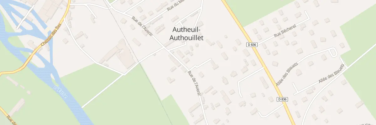 Plan du 19 Rue de l’Avenir à Autheuil-Authouillet