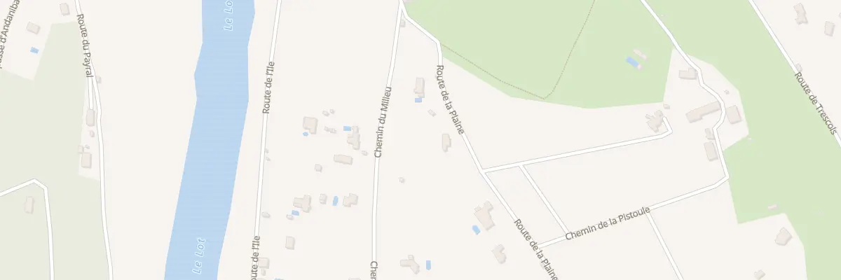 Plan du 5693F Plaine de l’Ile à Luzech