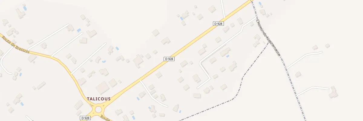 Plan du 5431 Rte d’Auch à Lacourt-Saint-Pierre